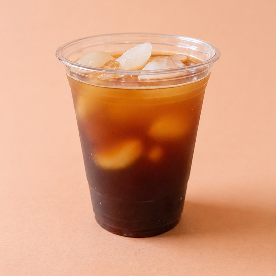 Iced Americano drink photo